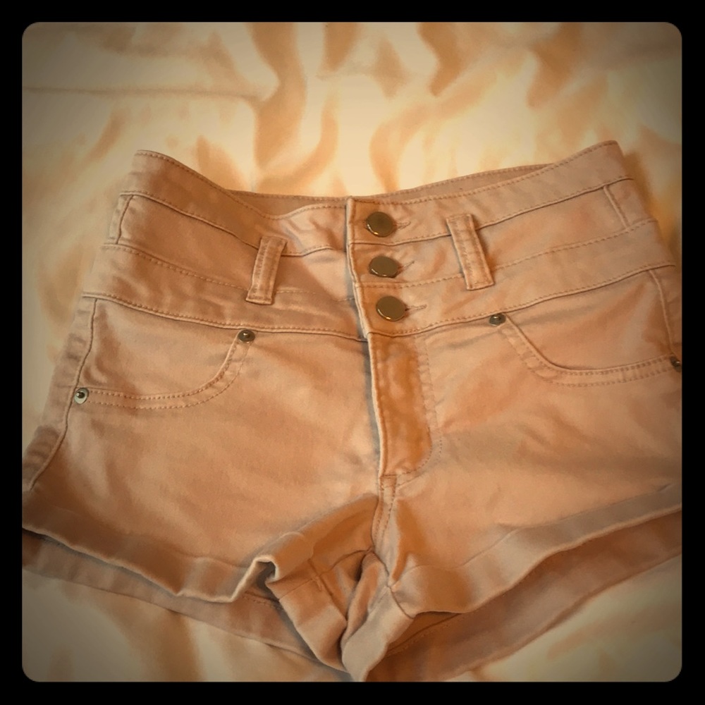 High waisted shorts